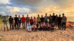 Komunitas Anak Galaga Ajak Masyarakat Peduli Kebersihan Pantai Natal