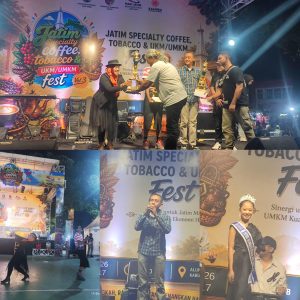 Meriah dan Penuh Haru, Jatim Specialty Coffee, Tobacco dan UMKM Fest Vol 3 Resmi Ditutup di Alun-Alun Jember