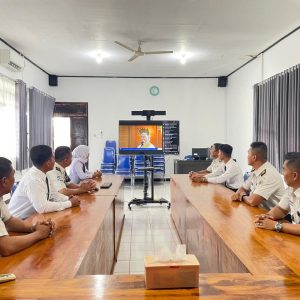 Perkuat Tertib Administrasi, Jajaran Pejabat Struktural dan CPNS Lapas Batang Ikuti Peringatan Hari Kearsipan Ke-55 Secara Virtual