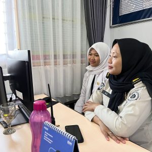 ​Tingkatkan Kompetensi Tata Kelola Dokumen, Staf Urusan Umum Lapas Batang Ikuti Sosialisasi Kearsipan Secara Virtual