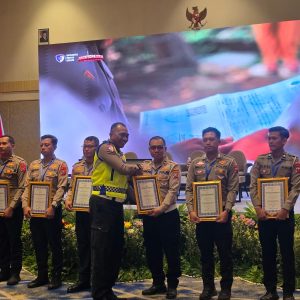 Satlantas Polres Gresik Raih Juara 1 dalam Video Rampcheck se- Jawa Timur