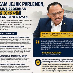 Kawal Rekam Jejak Parlemen, HIMA KRS Sumut Beberkan 4 Capaian Progresif Maruli Siahaan di Senayan