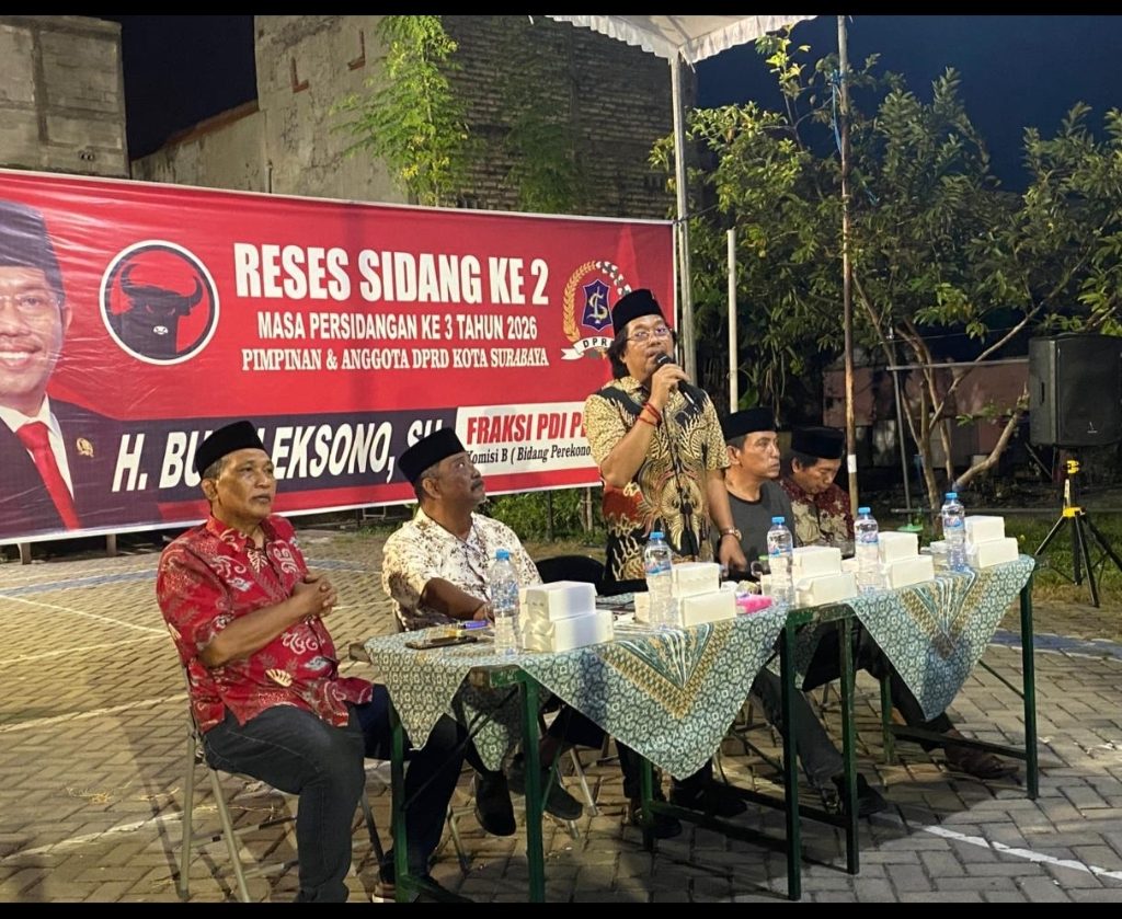 H. Budi Leksono Siap Perjuangkan Aspirasi Warga PPI di DPRD Surabaya