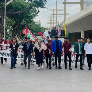 Peringati 28 Tahun Reformasi, Cipayung Plus Kota Medan Turun ke Jalan: Menagih Keadilan HAM dan Kesejahteraan Rakyat