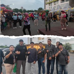 Senam Bersama Dahlan Iskan Meriahkan Bazar UMKM – AWS di Surabaya, Dorong Wartawan Buka Akses Pelaku Usaha