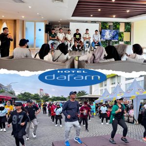 Kolaborasi Dafam Pacific Caesar Surabaya dan AWS Hadirkan Rangkaian Acara dari Baking Demo Hingga Senam Dahlan Iskan
