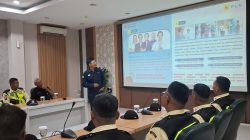 Perkuat Layanan Prima, Satuan Pengamanan PT Haleyora Powerindo Bekali PS4 Dilingkungan PLN UID JATIM