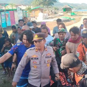 Pria Muda Tenggelam di Pantai Lakey,Tim Gabungan Evakuasi Korban Yang Meninggal Dunia