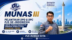 Wapres Gibran Bakal Diundang Hadiri MUNAS III PJS, Seminar Nasional dan Pelantikan Pengurus DPD-DPC se-Indonesia
