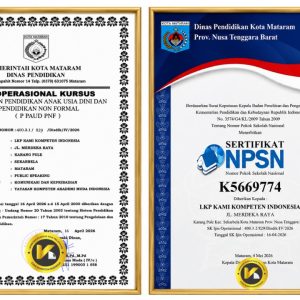 Resmi Berizin, LKP KAMI Kompeten Indonesia Jadi Pusat Pelatihan Public Speaking Legal di Mataram – NTB