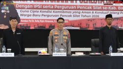 Jalin Sinergi dan Persatuan, Polresta Banyuwangi Gelar Forum Silaturahmi Bersama IPSI dan Perguruan Pencak Silat
