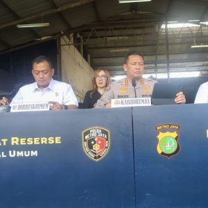Polda Metro Jaya Gerebek Gudang Berisi Ribuan Motor Hasil Curian