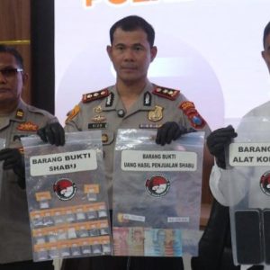 Polres Probolinggo Kota Ungkap Narkoba, 9 Tersangka Pengedar Sabu Diamankan
