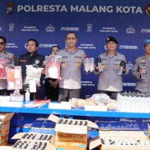 Ungkap 32 Kasus, Polresta Malang Kota Gagalkan Peredaran 8,9 Kg Ganja dan 1,6 Kg Sabu