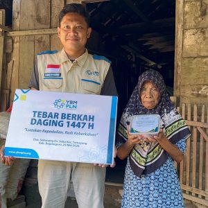 YBM PLN UIP JBTB Tebar Berkah Daging ke Pelosok Bojonegoro, 230 Warga Terima Manfaat