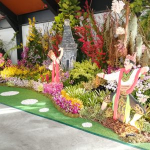 Pameran Anggrek Internasional, Indonesia Runner Up, Thailand Juara Pertama
