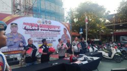 Polrestabes Surabaya Ungkap 163 Kasus Kejahatan Jalanan Selama Januari–Mei 2026, Ratusan Pelaku Diamankan dan 89 Motor Hasil Curian Disita