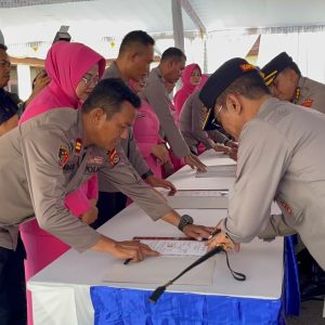 Irjen Pol Kalingga Rendra Raharja SE,MH Tinjau Perdana Ke Polres Dompu,Tekankan Integritas Profesionalme dan Marwah Institusi Polri