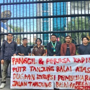 KAMMI Tanjungbalai Geruduk Kejati Sumut, Desak Usut Dugaan Korupsi Proyek Jalan Rp1,9 Miliar