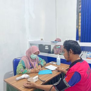 Lapas Batang Gandeng Puskesmas Batang 3 Gelar Pemeriksaan Kesehatan Rutin Warga Binaan