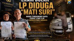 Enam Bulan LP Diduga “Mati Suri”???, Warga Tenggumung Karya Curhat Lewat KJN ke Kapolrestabes Surabaya
