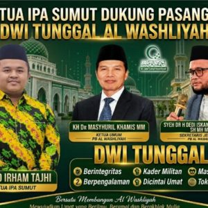Berkapasitas Tokoh Nasional, PW IPA Sumut Yakini Duet Masyhuril-Dedi Bawa Kemaslahatan bagi Al Washliyah