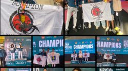 Taekwondo Scorpion East West Borong Medali di Kejuaraan Internasional Ksatria Nusantara Kediri, Bidik Kejuaraan Dunia antar club dan atlet Olimpiade utk merah putih