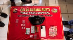 Pria Pengedar Shabu di Sergap Anggota Babinsa Koramil Kilo, Pelaku Bareng BB Di Serahkan Ke Polres Dompu