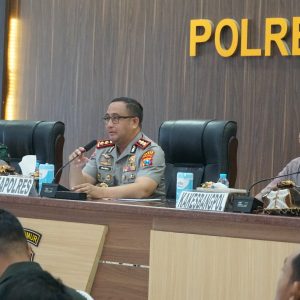 Sinergi Lintas Sektor, Polres Gresik Matangkan Pengamanan Pengesahan Warga Baru PSHT 2026