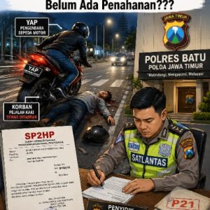 Kata IPDA Agus Atang Wibowo, S.H Berkas Pelaku P21. Pakar Hukum : “Aneh Kok Gak Ditahan!!!, Kinerja Kanit Gakkum Satlantas Patut Dipertayakan”??