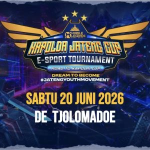 Bukan Sekadar Kejuaraan, Turnamen E-Sport Kapolda Jateng Cup 2026 Suguhkan Cosplay, Meet & Greet, Food Festival hingga Pelayanan Kesehatan Gratis