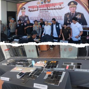 Polrestabes Surabaya Bongkar Jaringan Scamming Internasional, Jumlah Tersangka Bertambah Jadi 45 Orang dari Empat Negara