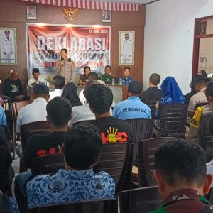 Semarak Hut Bhayangkara Ke 80, Polres Dompu Bumingkan KBN Di Kelurahan Bali Satu