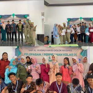 SMP Al Washliyah 03 Dolok Masihul Gelar Pelepasan, Perpisahan dan Pentas Seni Siswa Tahun Ajaran 2025/2026