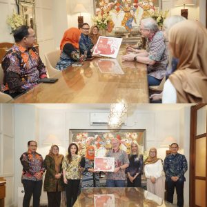 Aries Agung Paewai Dampingi Khofifah Bangun Jejaring Pendidikan Internasional Bersama King’s College London