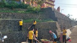 Bakti religi Serentak, wujud kepedulian dan Toleransi Polres Semarang.
