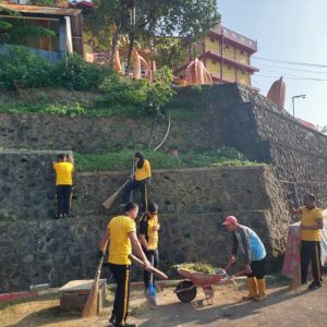Bakti religi Serentak, wujud kepedulian dan Toleransi Polres Semarang.