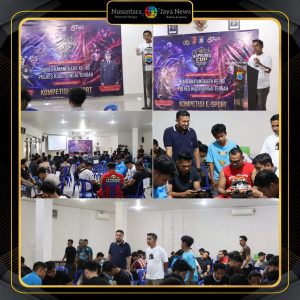Semarak Hari Bhayangkara ke 80, Kapolres Hulu Sungai Tengah, AKBP Jupri JHP Tampubolon S.I.K., M.Si Gelar Kompetisi E-Sport Modern dan Kreatif