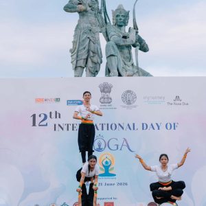 ITDC Berkolaborasi dengan Konjen India dan SVCC Rayakan Hari Yoga Internasional ke-12 di Nusa Dua, Bali