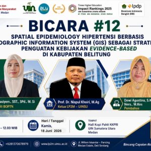 Diskusi #12 Bahas Spatial Epidemiologi Hipertensi Berbasis GIS untuk Penguatan Kebijakan Evidence-Based di Kabupaten Belitung