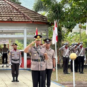 Menyongsong Peringatan Dirgahayu Bhayangkara Ke 80, Polres Dompu Gelar Ziarah dan Tabur Bunga di TMP Lepadi