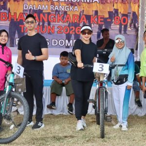 Rayakan HUT Bhayangkara Ke 80, Polres Dompu Gelar Olah Bersama Dengan Menyediakan Hadah Hiburan dan Hadiah Utama