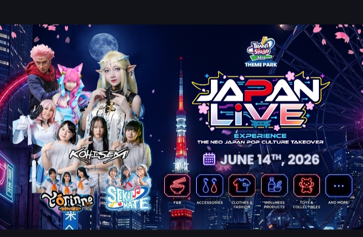 Coming Soon! Japan Live di Trans Studio Theme Park Bali