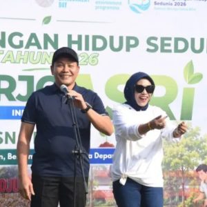 Bupati dan Wakil Bupati Sidoarjo Kompak Tanam Pohon di Hari Lingkungan Hidup Sedunia 2026