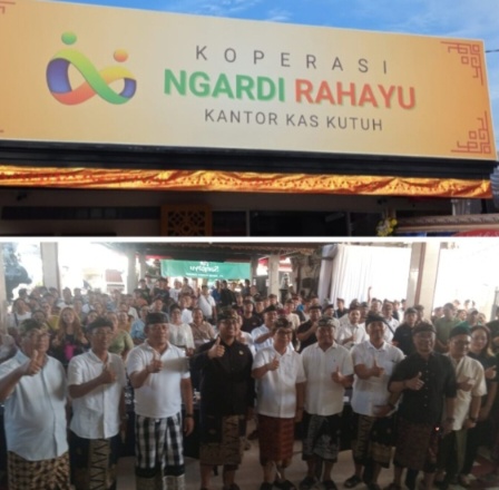 Hari Raya Galungan Koperasi Ngardi Rahayu Salurkan 1000 Paket Daging Babi untuk Krama Adat Penyarikan
