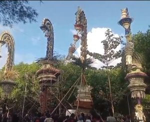 BTID dan Desa Serangan Gelar Lomba Penjor Piodalan Pura Sakenan, Jaga Nilai Budaya Warisan Leluhur