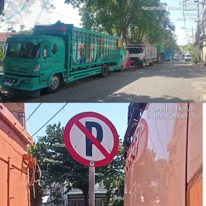 Warga Semut Kali Murka!!!, Desak Kapolres Pelabuhan Tanjung Perak Bongkar Mafia Parkir Liar Truk