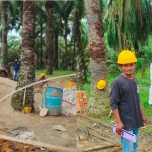DPD PSI Rokan Hilir Salurkan Bantuan Sumur Bor untuk Warga Dusun Bhakti, Percepat Pembentukan Struktur DPRT