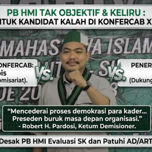 Keluarkan SK Kandidat Kalah di Konfercab ke- XXXVI, Ketum Demisioner HMI Cabang Siantar-Simalungun Nilai PB HMI Tak Objektif dan Keliru