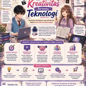 Ketika Kreativitas Bertemu Teknologi: Ciptakan Pembelajaran Menarik Melalui Desain Grafis dan Animasi Digital